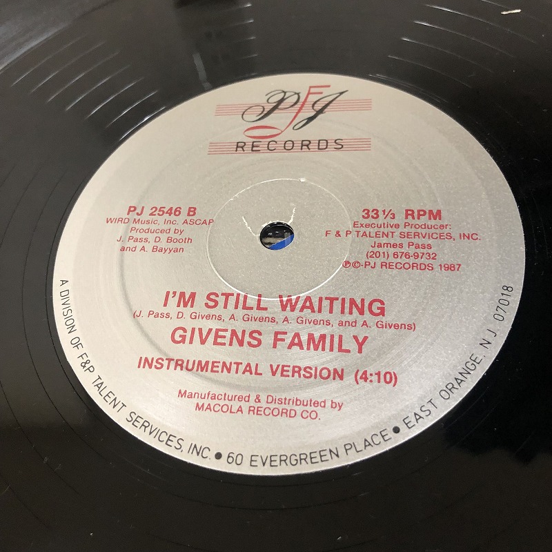 画像1: Given's Family (The) - I'm Still Waiting