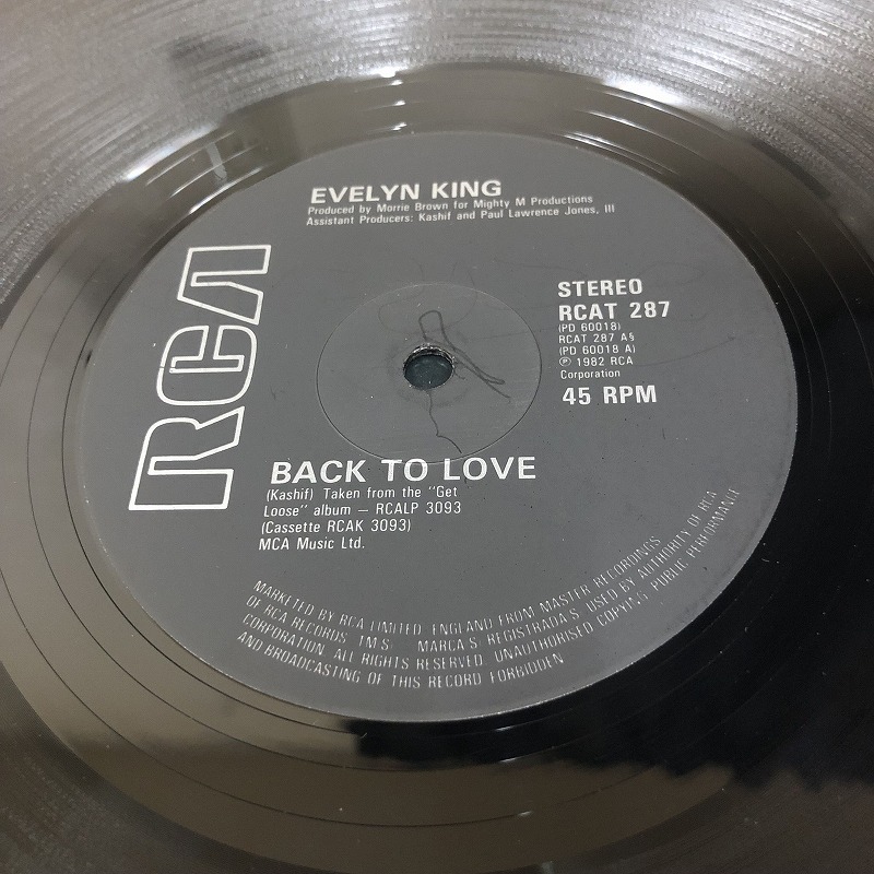 画像: Evelyn King - Back To Love