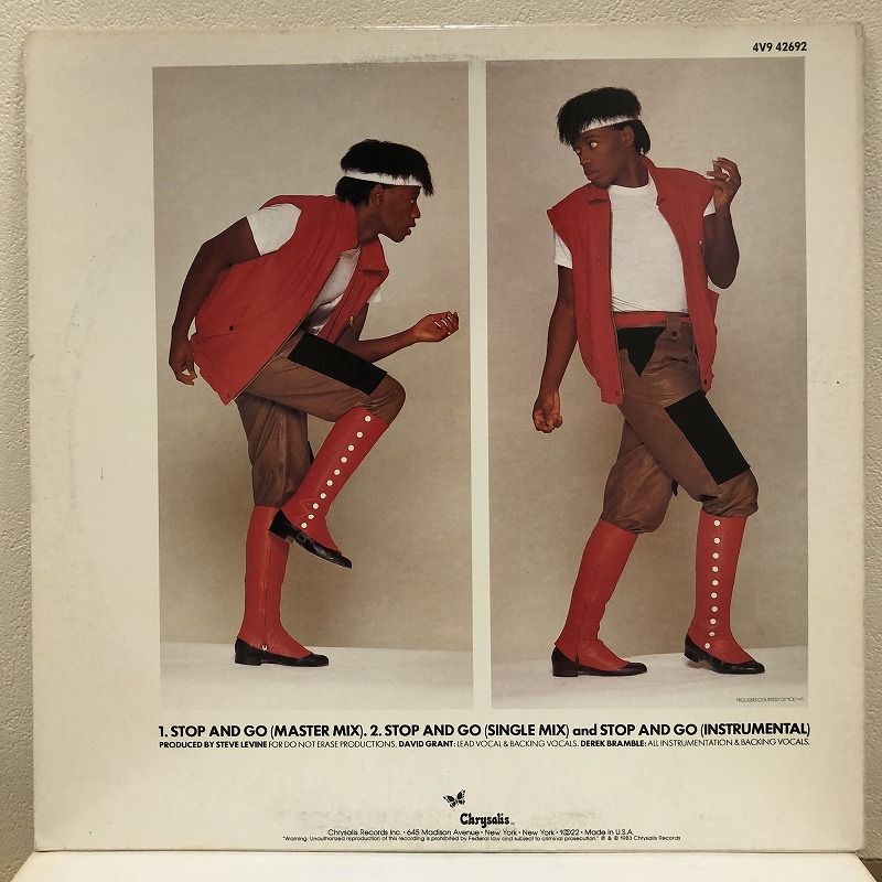 画像: David Grant - Stop And Go 