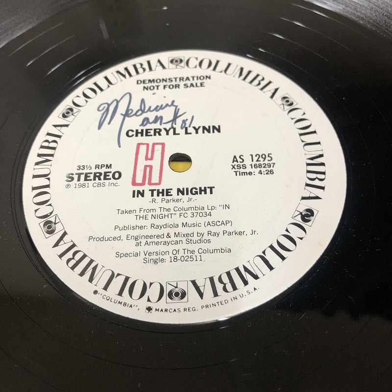 画像: Cheryl Lynn - In The Night