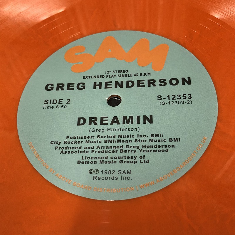 画像: Greg Henderson - Dreamin　(Re)