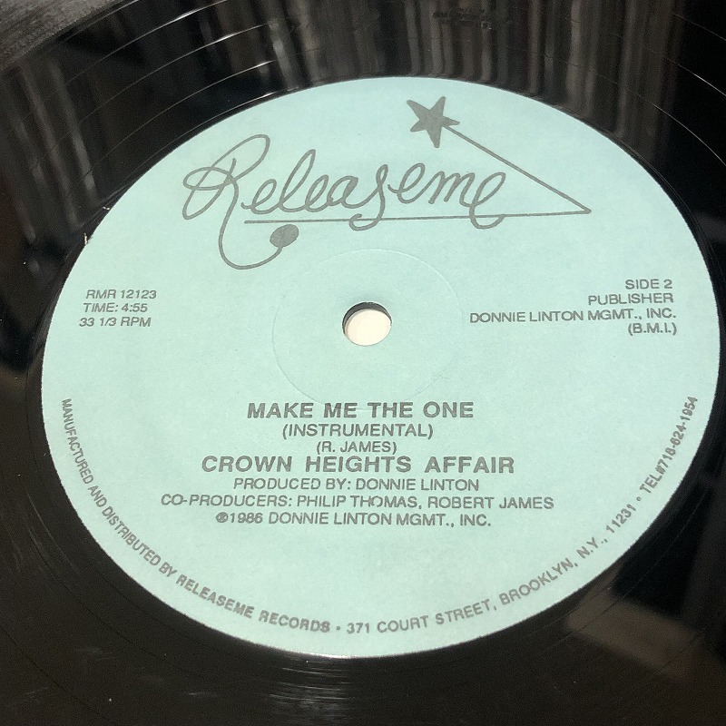 画像: Crown Heights Affair - Make Me The One