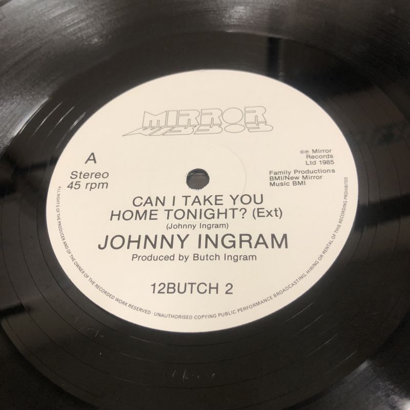 画像: Johnny Ingram -  Can I Take You Home Tonight?