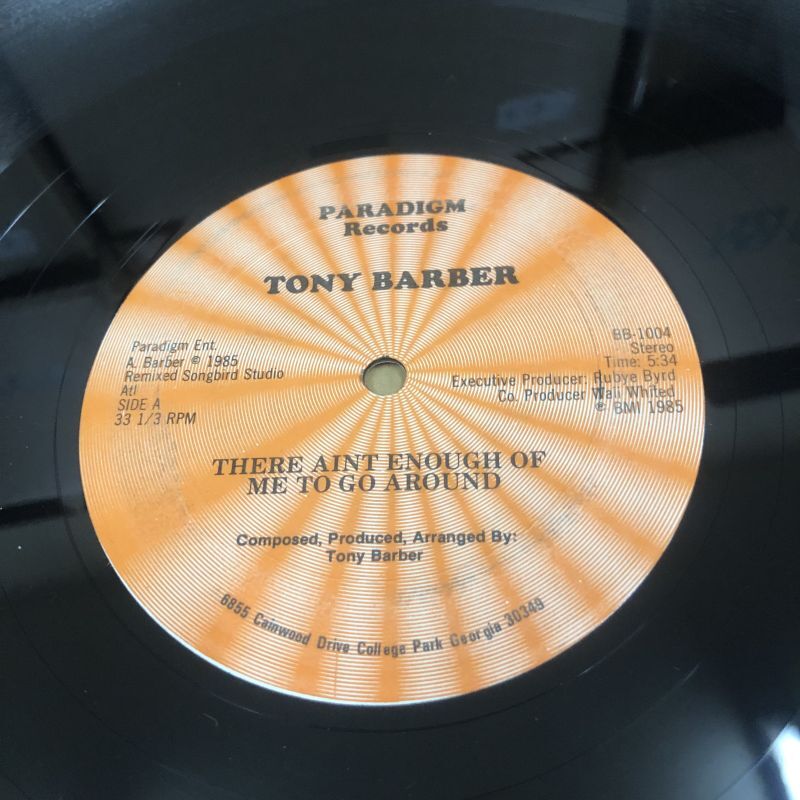 画像1: Tony Barber - There Aint Enough Of Me To Go Around