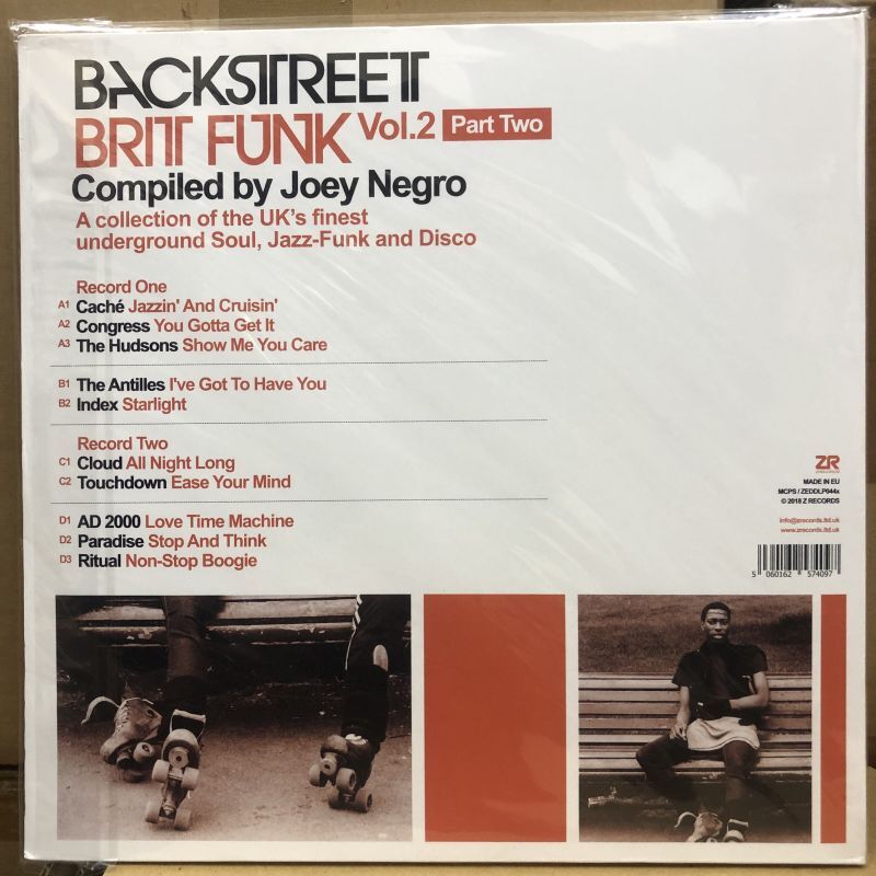 画像: Joey Negro – Backstreet Brit Funk Vol. 2  (Part Two)