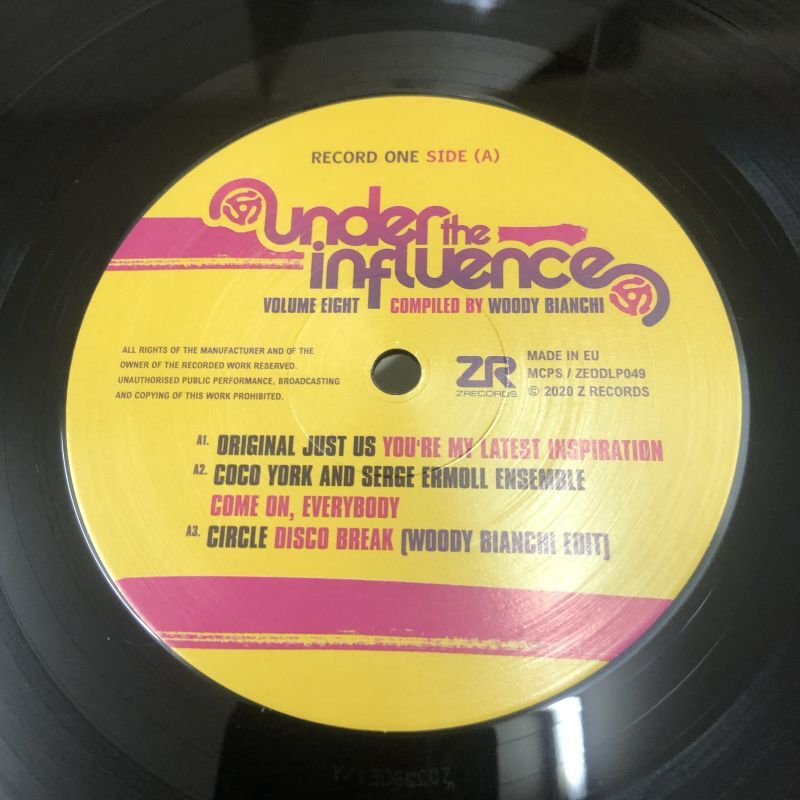 画像: Woody Bianchi -  Under The Influence Volume Eight (A Collection Of Rare Boogie & Disco)