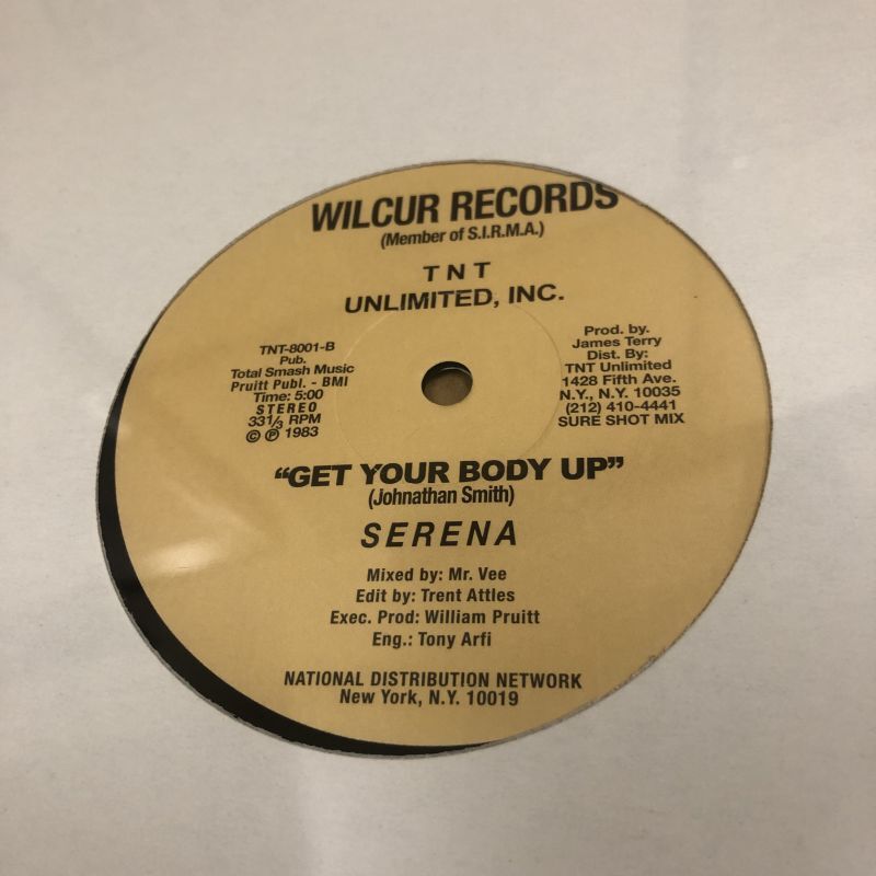 画像: Serena - Get Your Body Up　(Re)