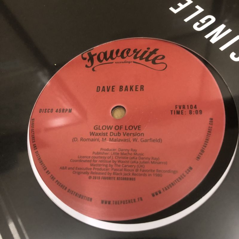 画像: Dave Baker -  Glow Of Love