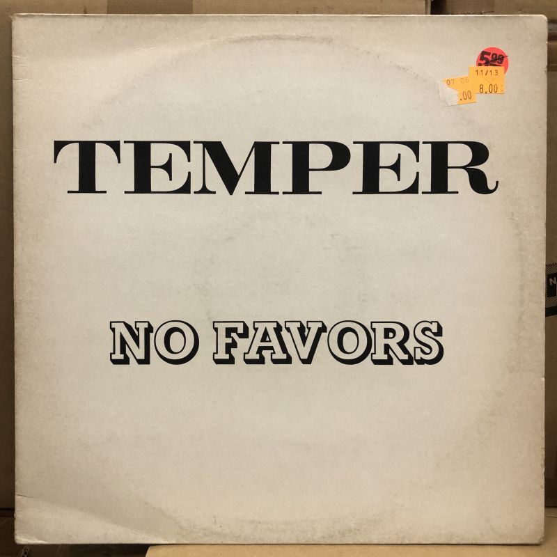 画像1: Temper - No Favors