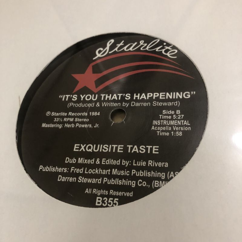 画像: Exquisite Taste – It's You That's Happening  (Re)