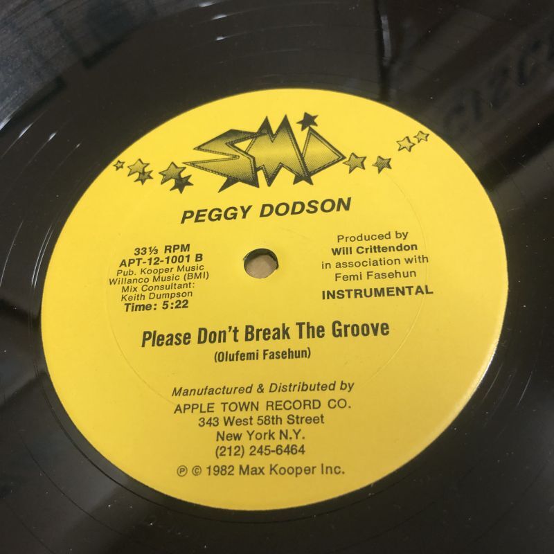 画像: Peggy Dodson - Please Don't Break The Groove