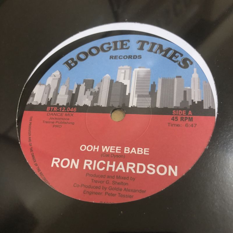 画像1: Ron Richardson - Ooh Wee Babe (Re)