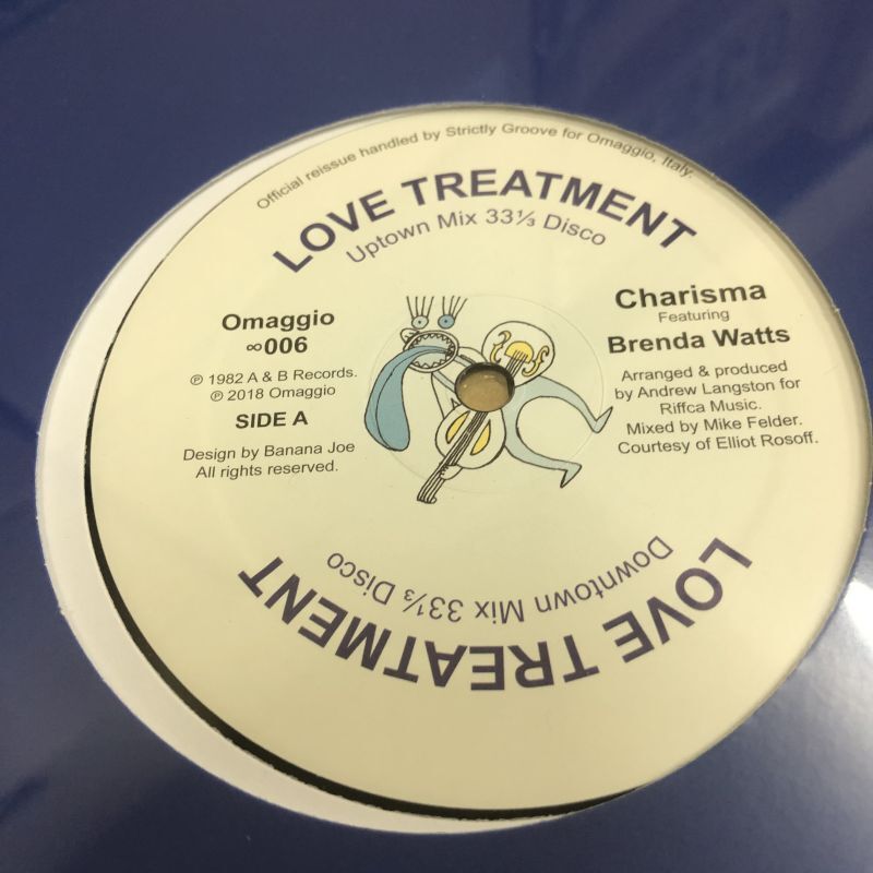 画像1: Charisma Featuring Brenda Watts – Love Treatment (Re)