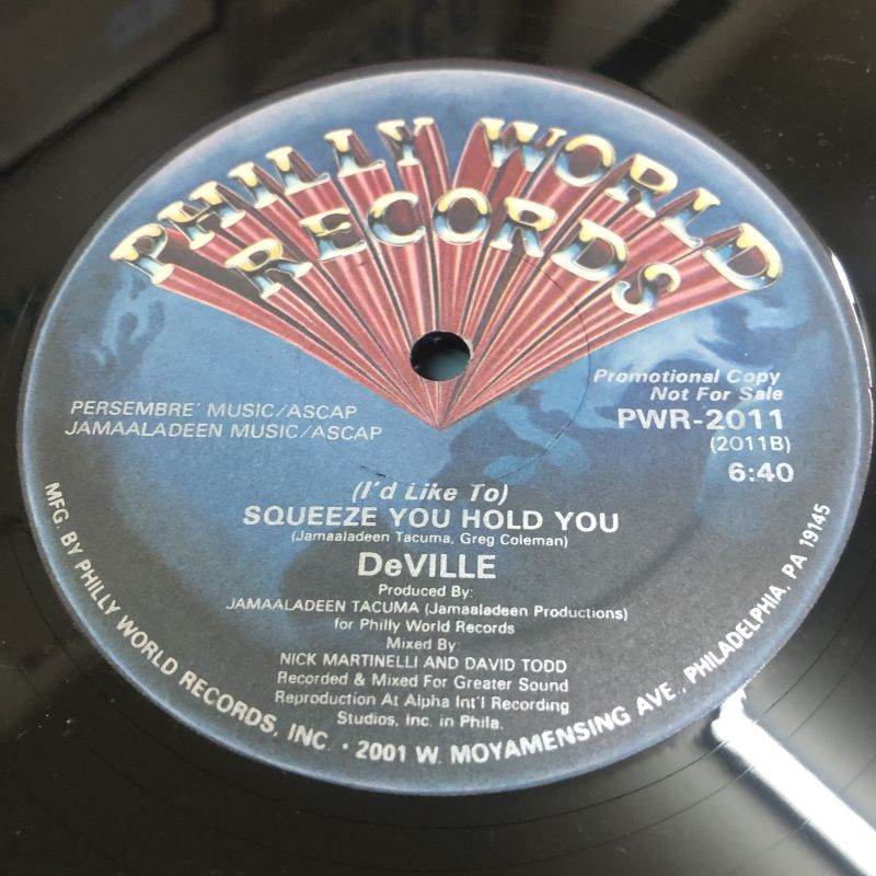 画像: DeVille - Squeeze You Hold You