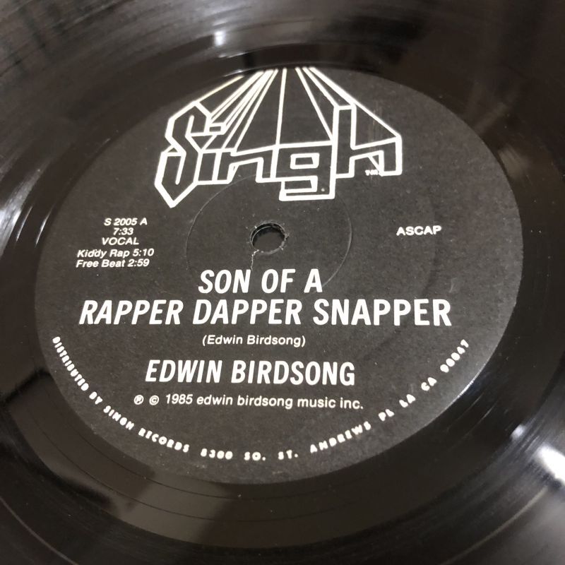 画像1: Edwin Birdsong – Son Of A Rapper Dapper Snapper