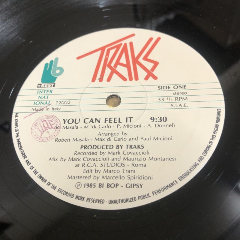 画像1: Traks – You Can Feel It