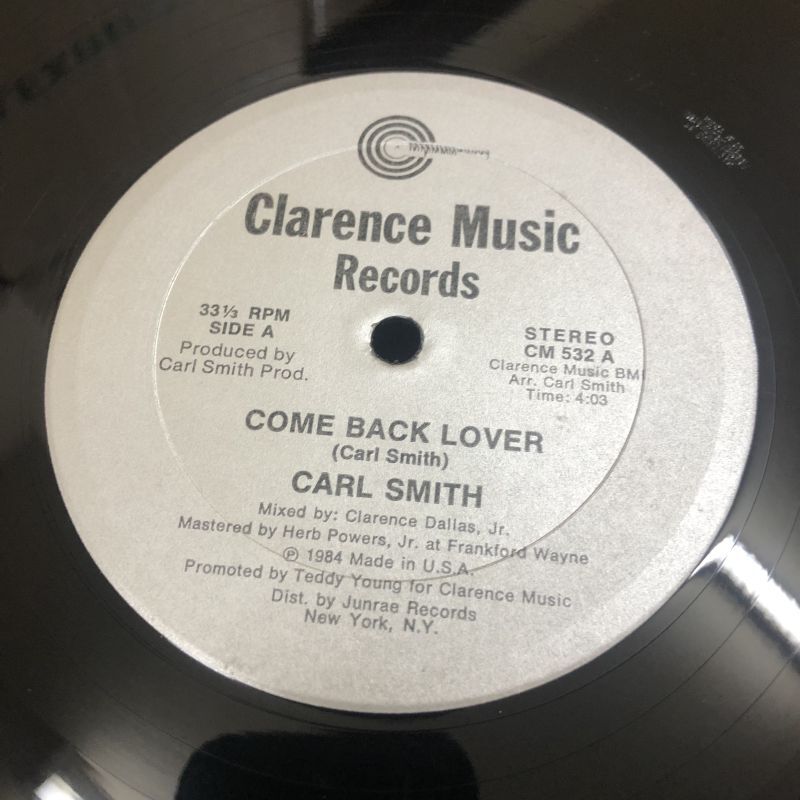 画像1: Carl Smith  – Come Back Lover