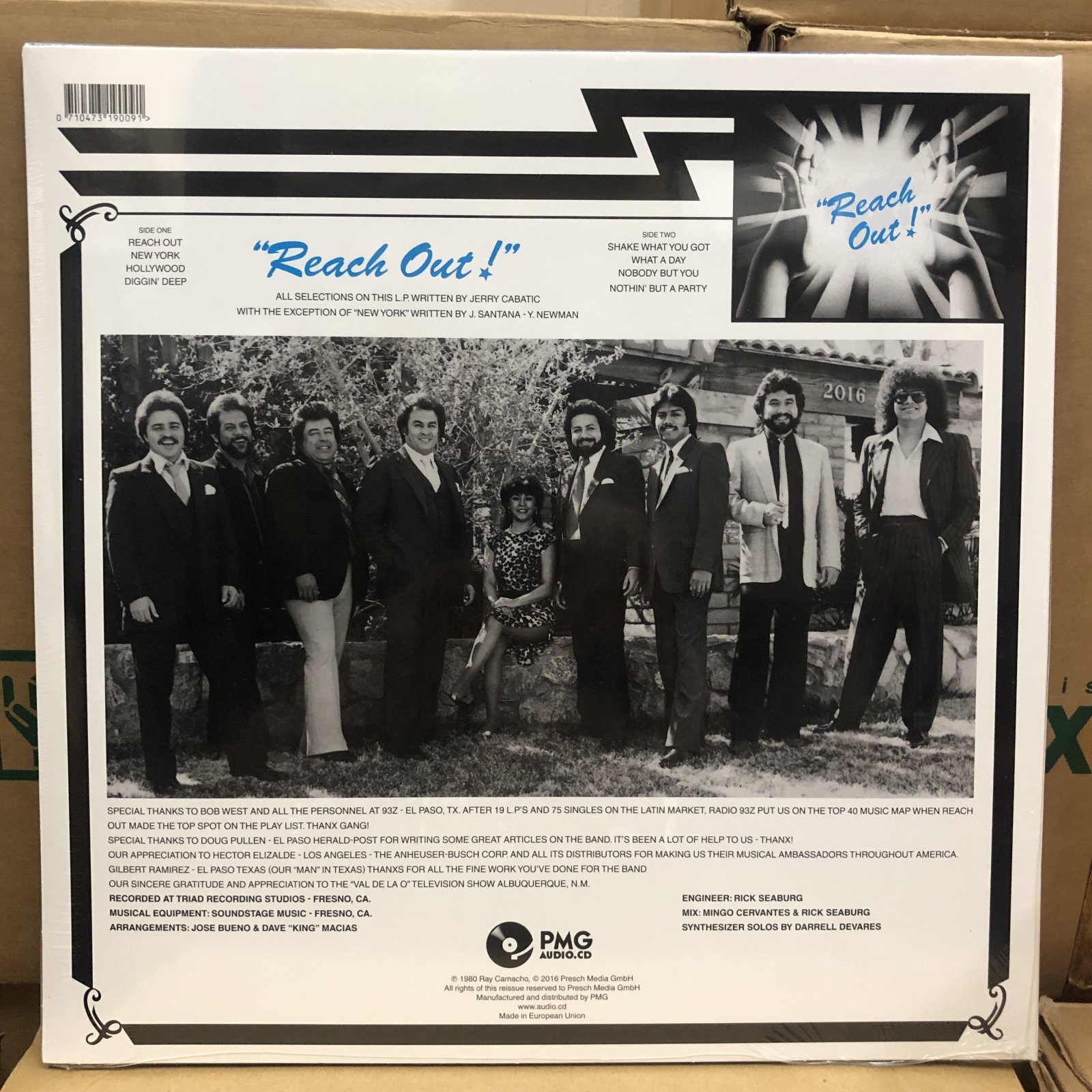 画像: The Ray Camacho Band – Reach Out!LP  (Re)