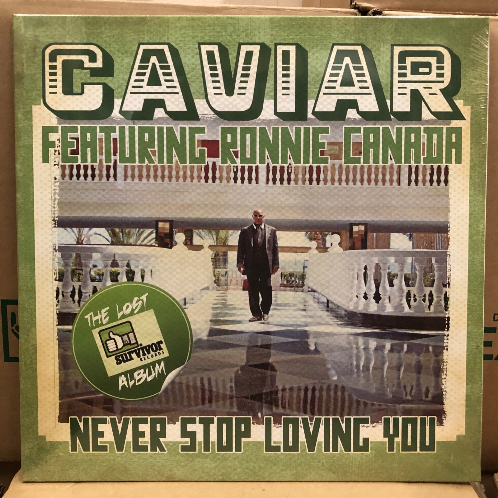 画像1: Caviar  Featuring Ronnie Canada – Never Stop Loving You  LP