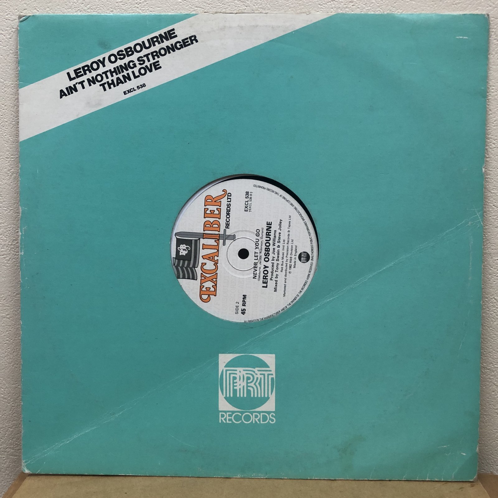 画像: Leroy Osbourne ‎– Ain't Nothing Stronger Than Love 