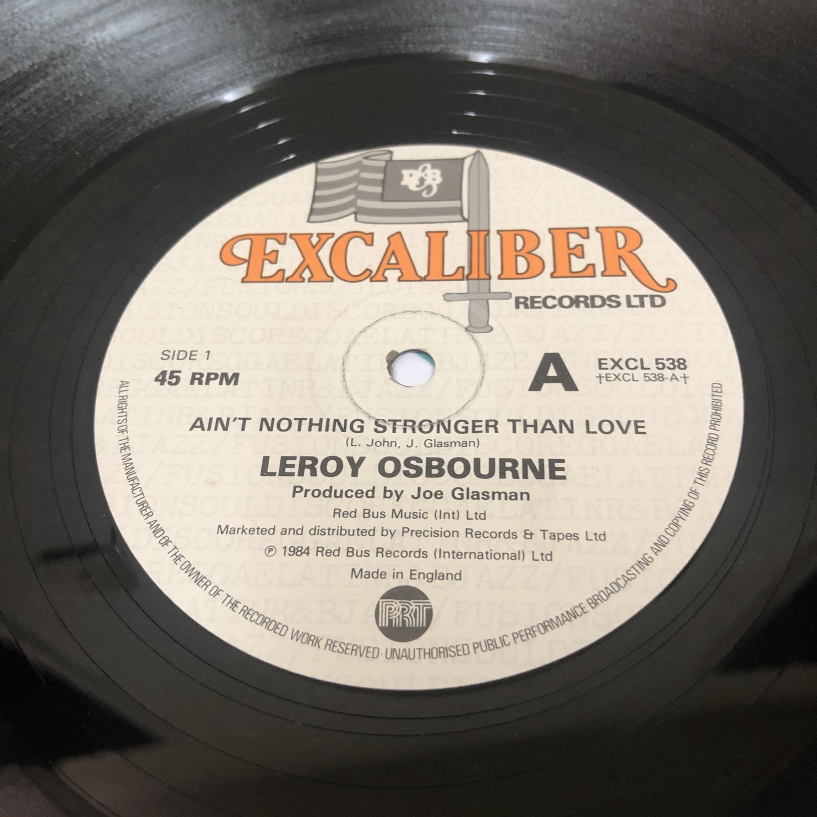 画像1: Leroy Osbourne ‎– Ain't Nothing Stronger Than Love 