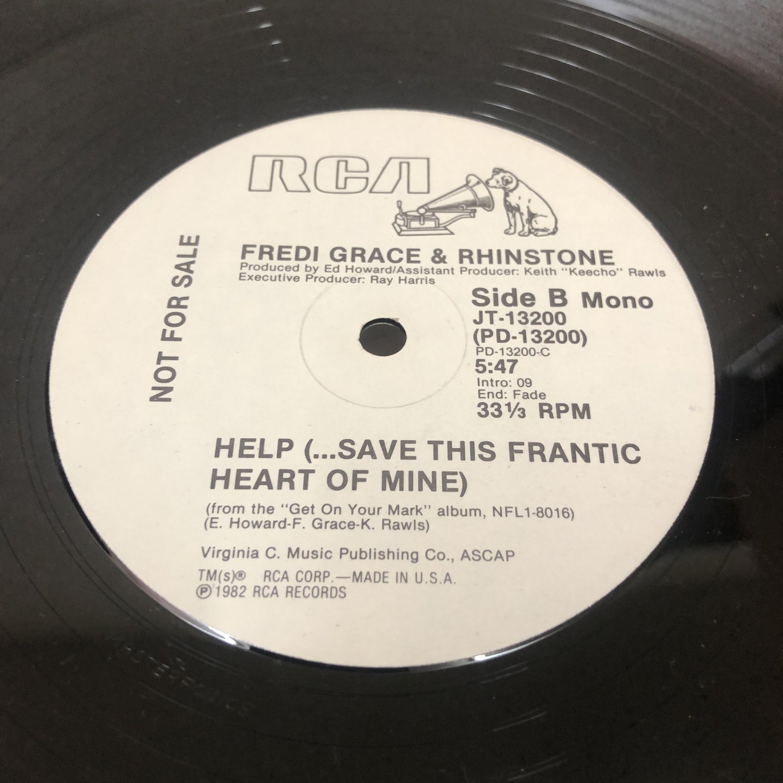 画像: Fredie Grace & Rhinstone - Help