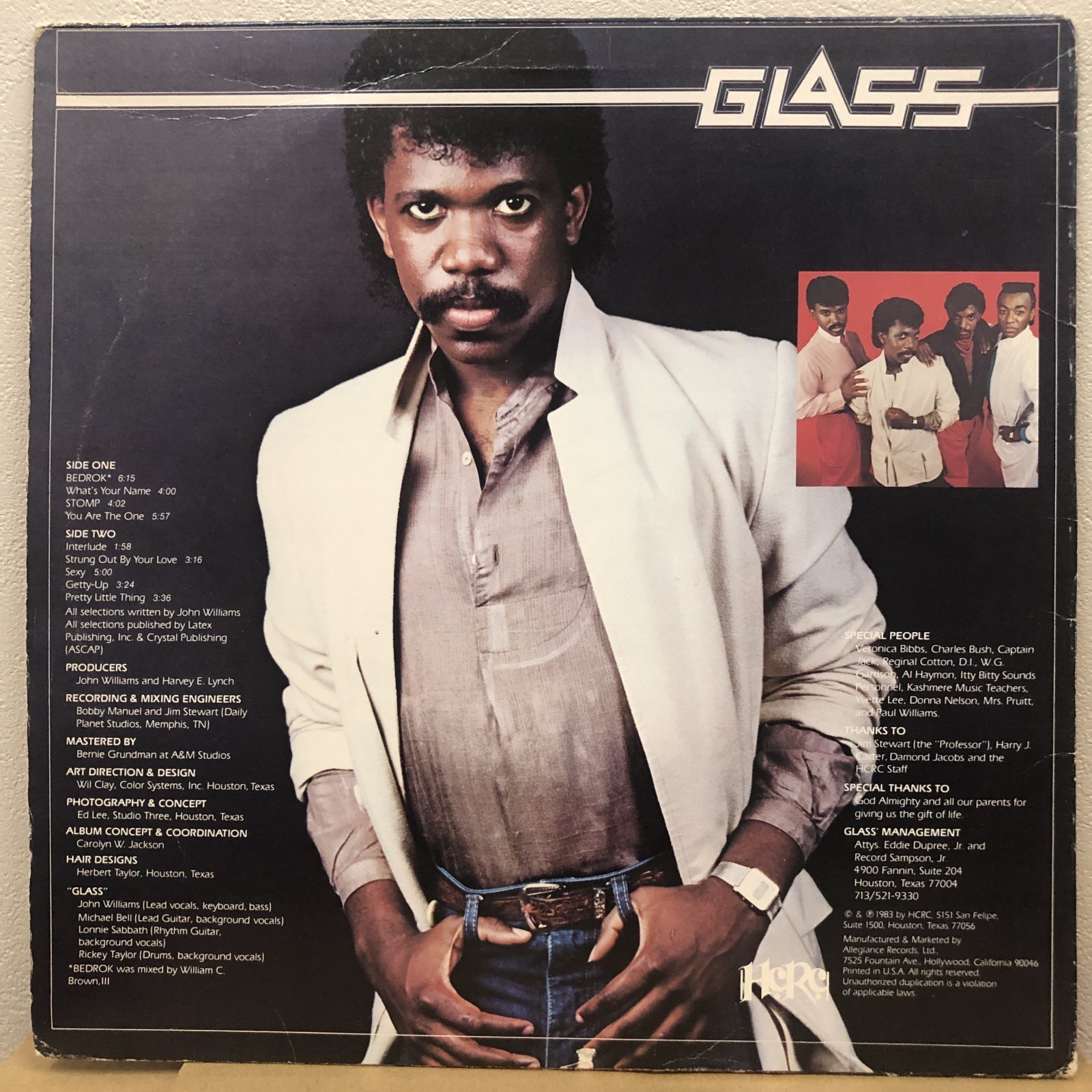 画像: Glass Featuring John Williams - Introducing Glass  LP