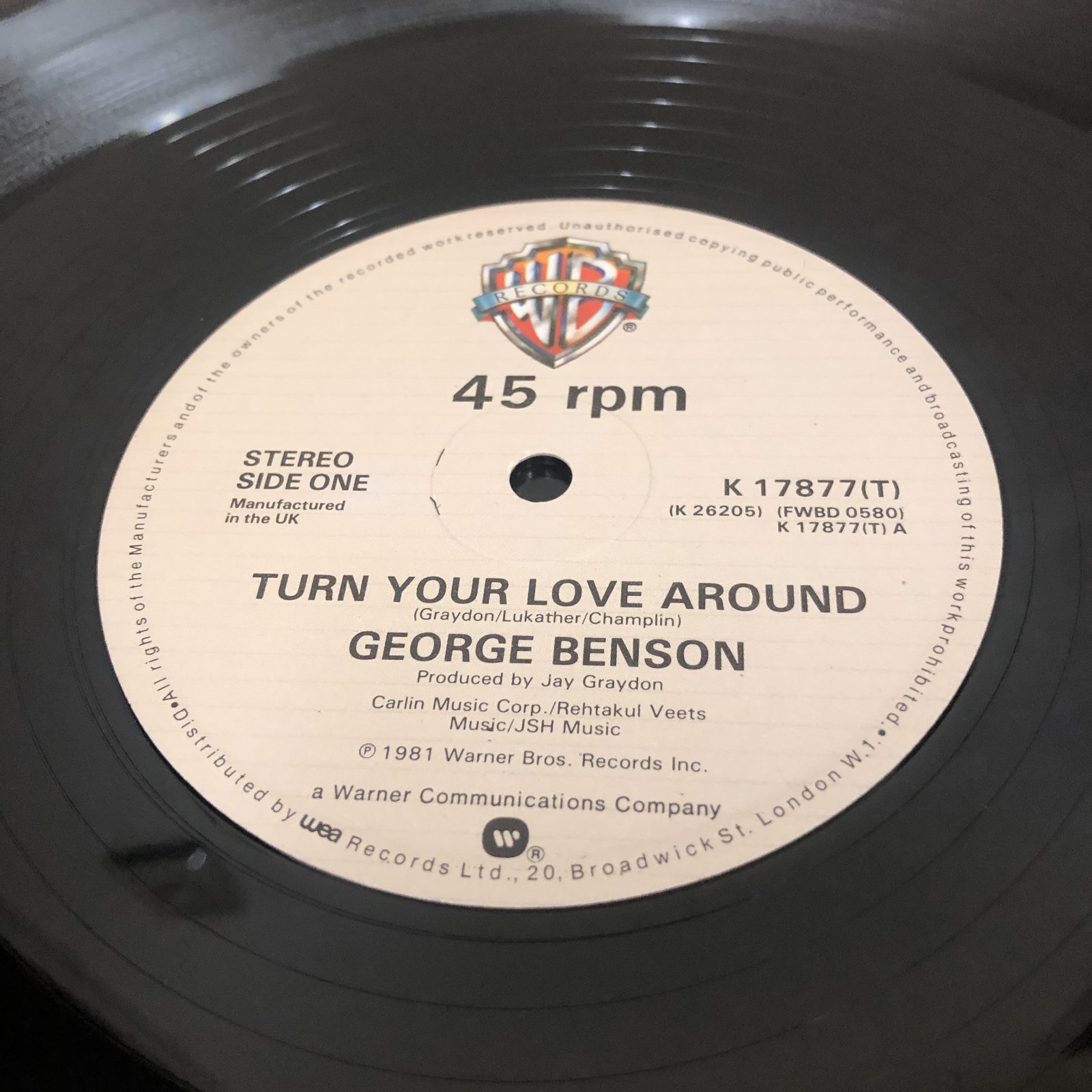 画像: George Benson - Turn Your Love Around
