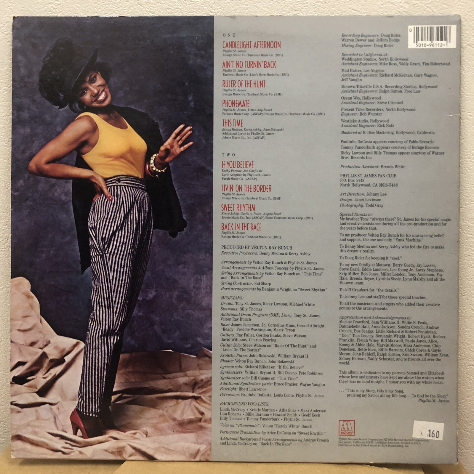 画像: Phyllis St James - Ain't No Turning Back  LP