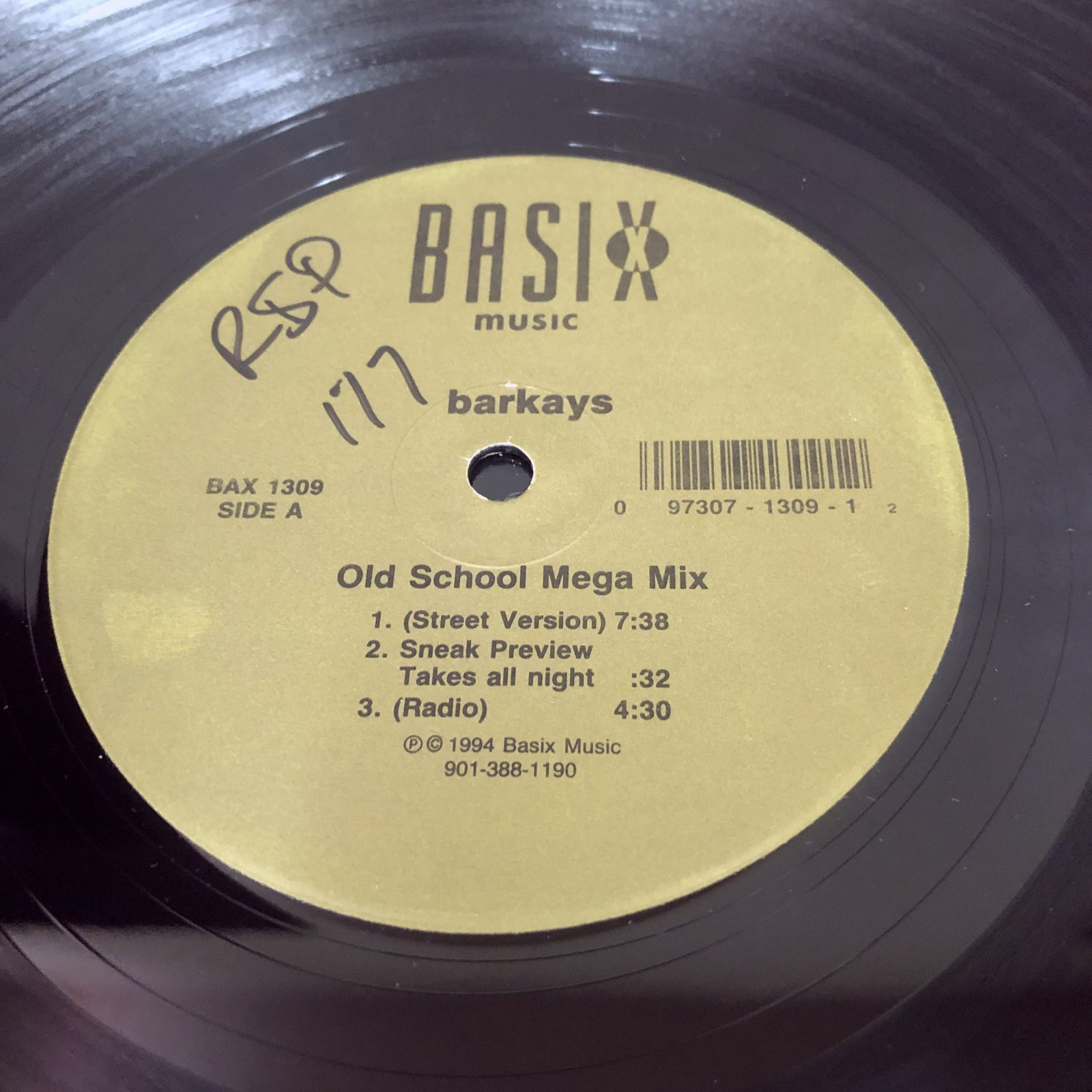 画像1: Barkays - Old School Mega Mix / Out Of My Mind