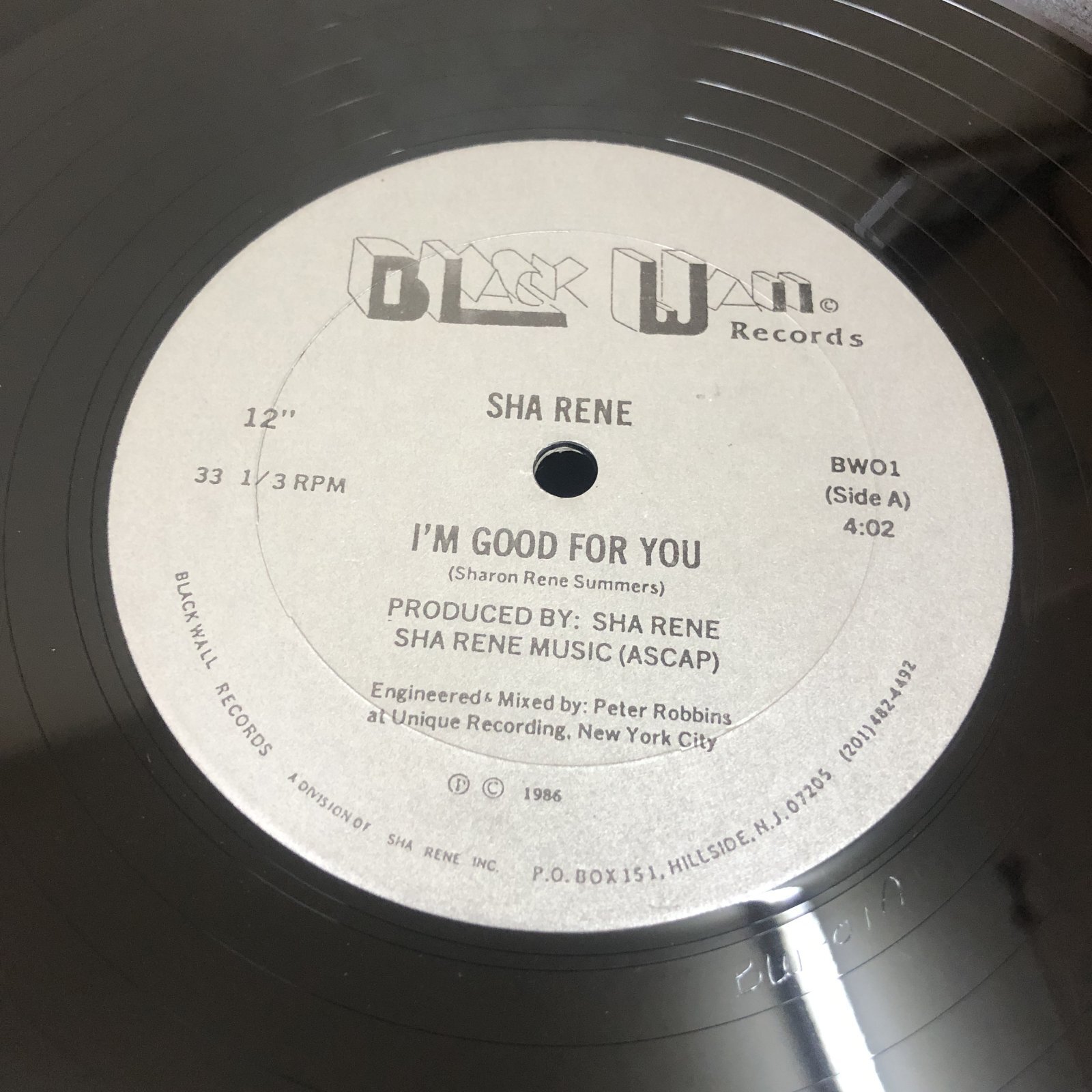 画像1:  Sha Rene ‎- I'm Good For You