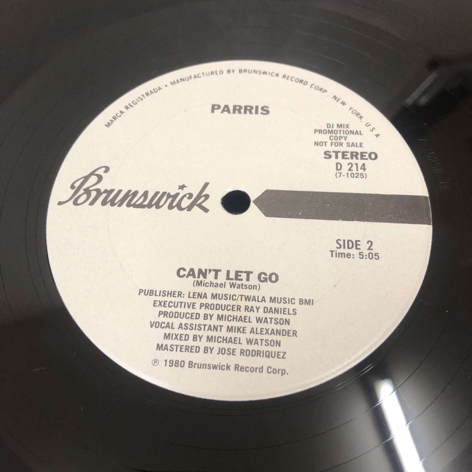 画像: Parris - Never Take Your Love