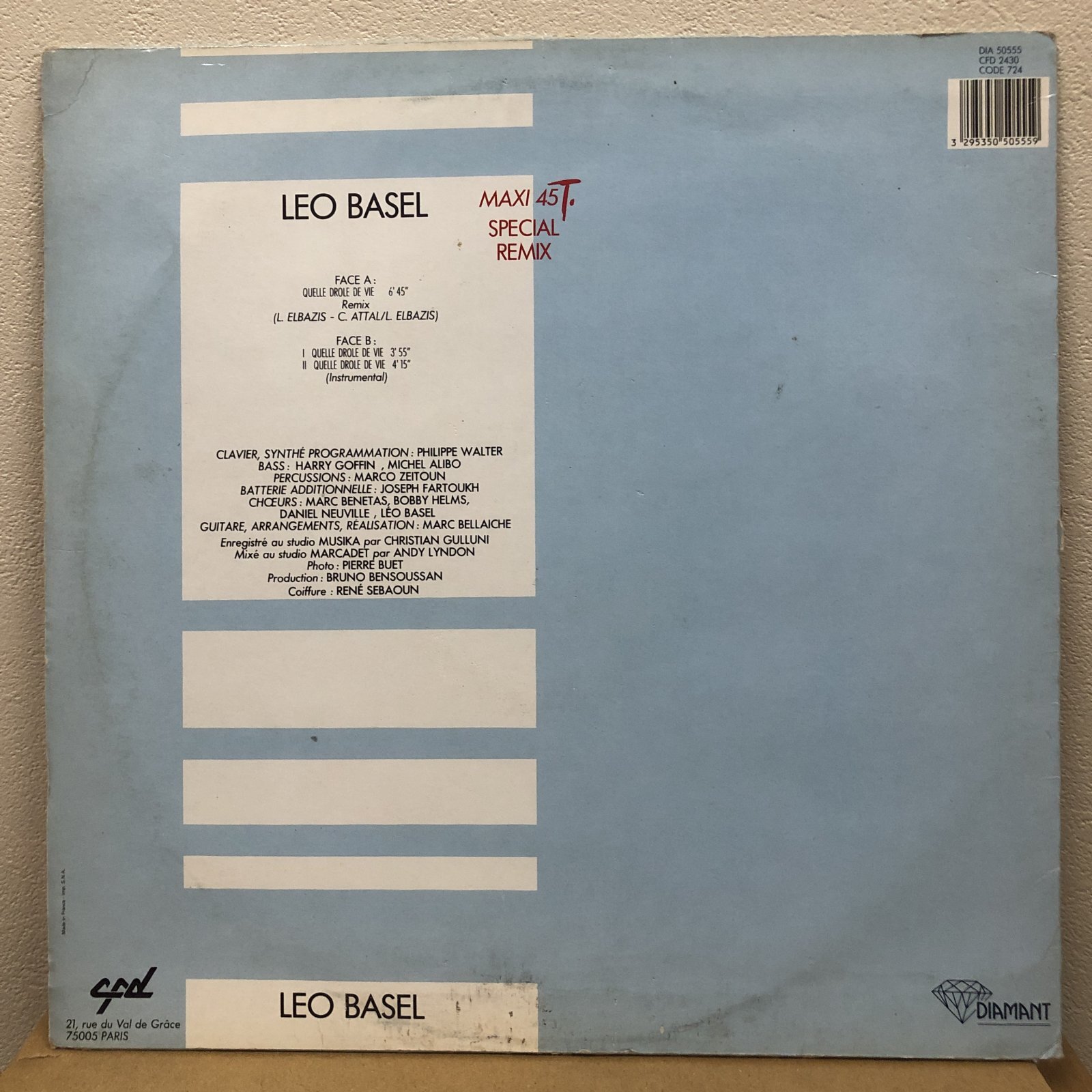 画像: Leo Basel - Quelle Drole De Vie