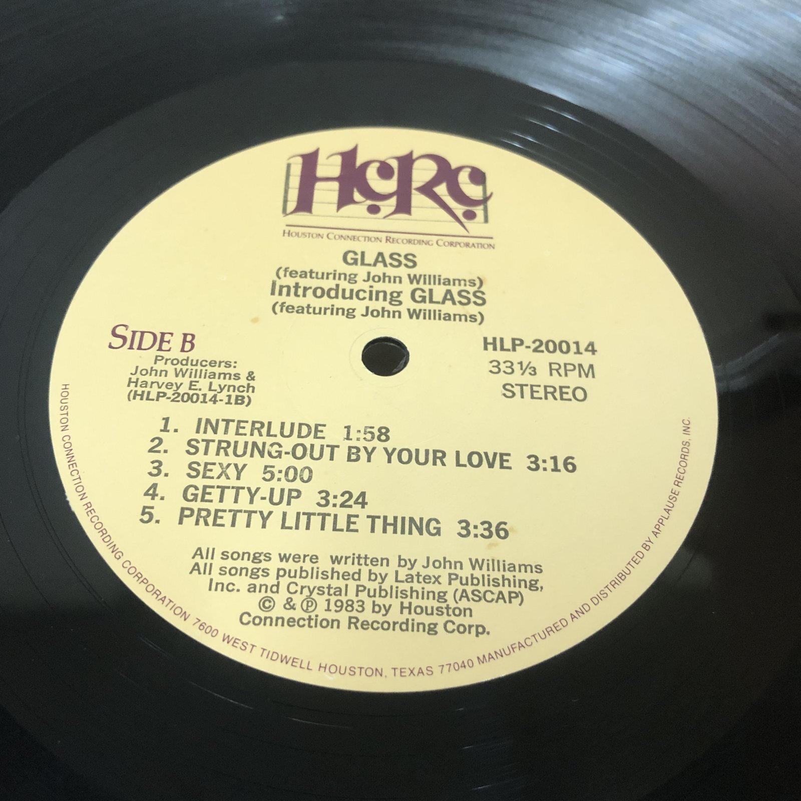 画像: Glass Featuring John Williams - Introducing Glass  LP