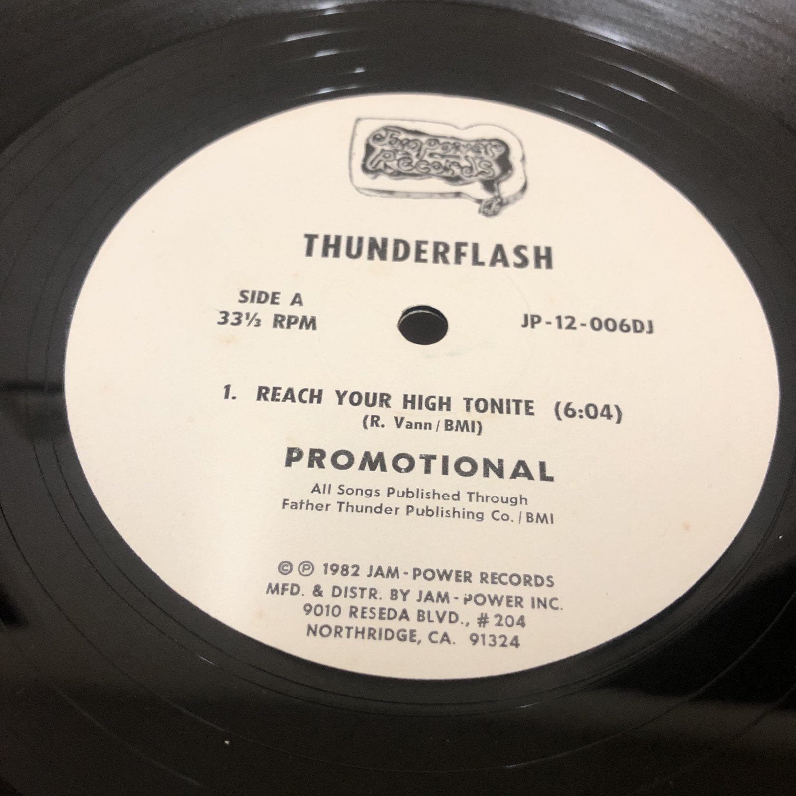 画像: Thunderflash - Reach Your High Tonite