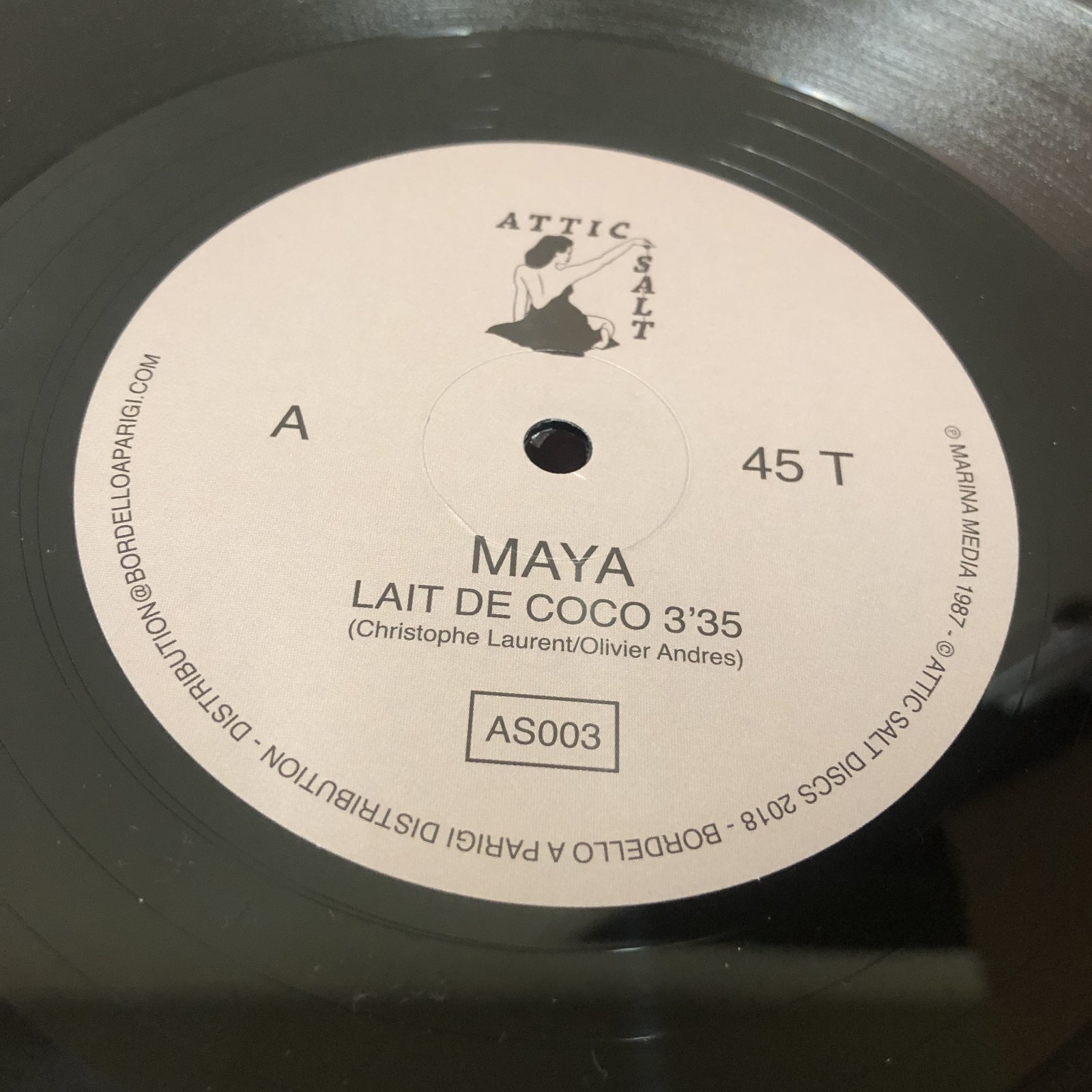 画像: Maya - Lait De Coco  10inch   (Re)
