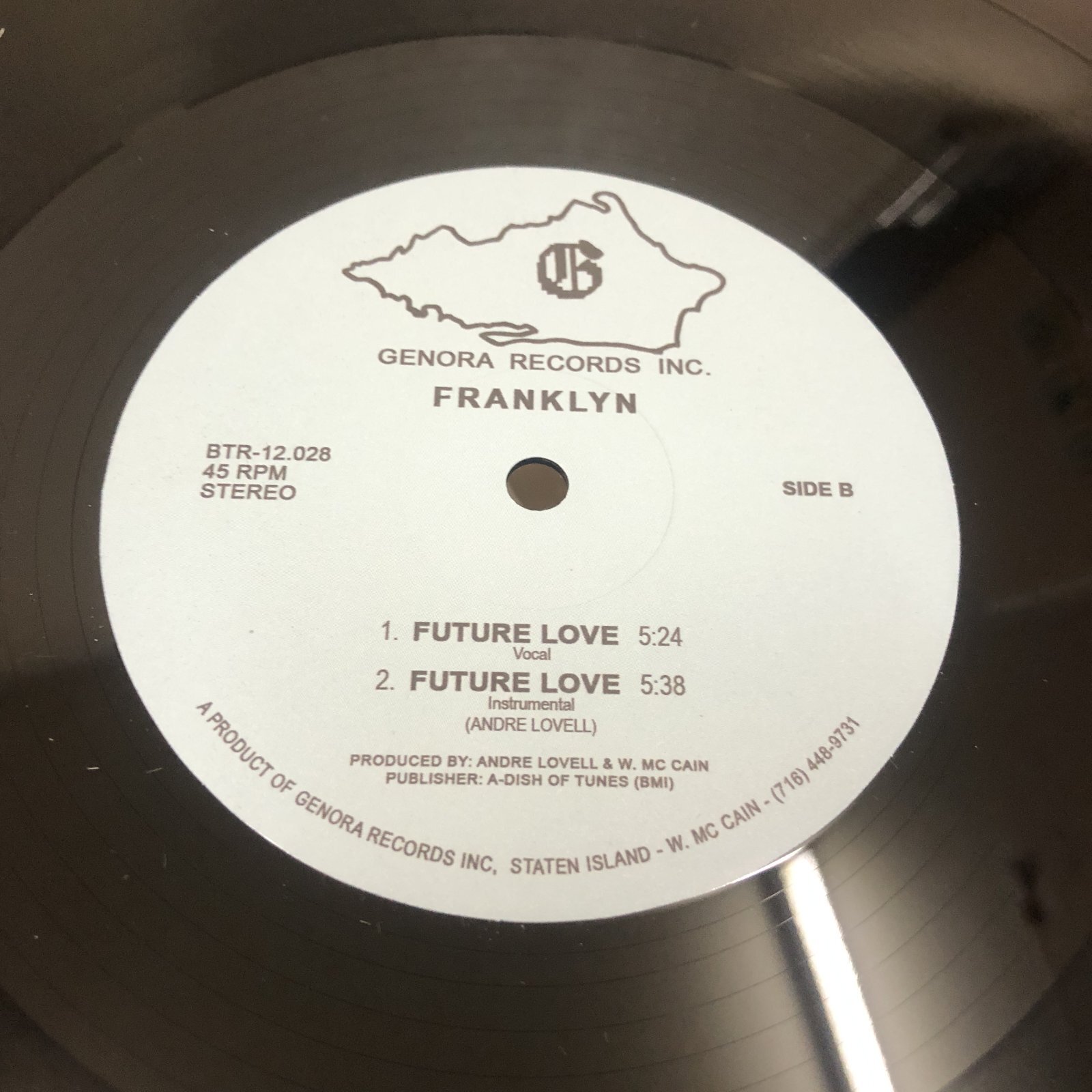 画像: Masterplan - Just A Fantasy /  Franklyn - Future Love (Re)
