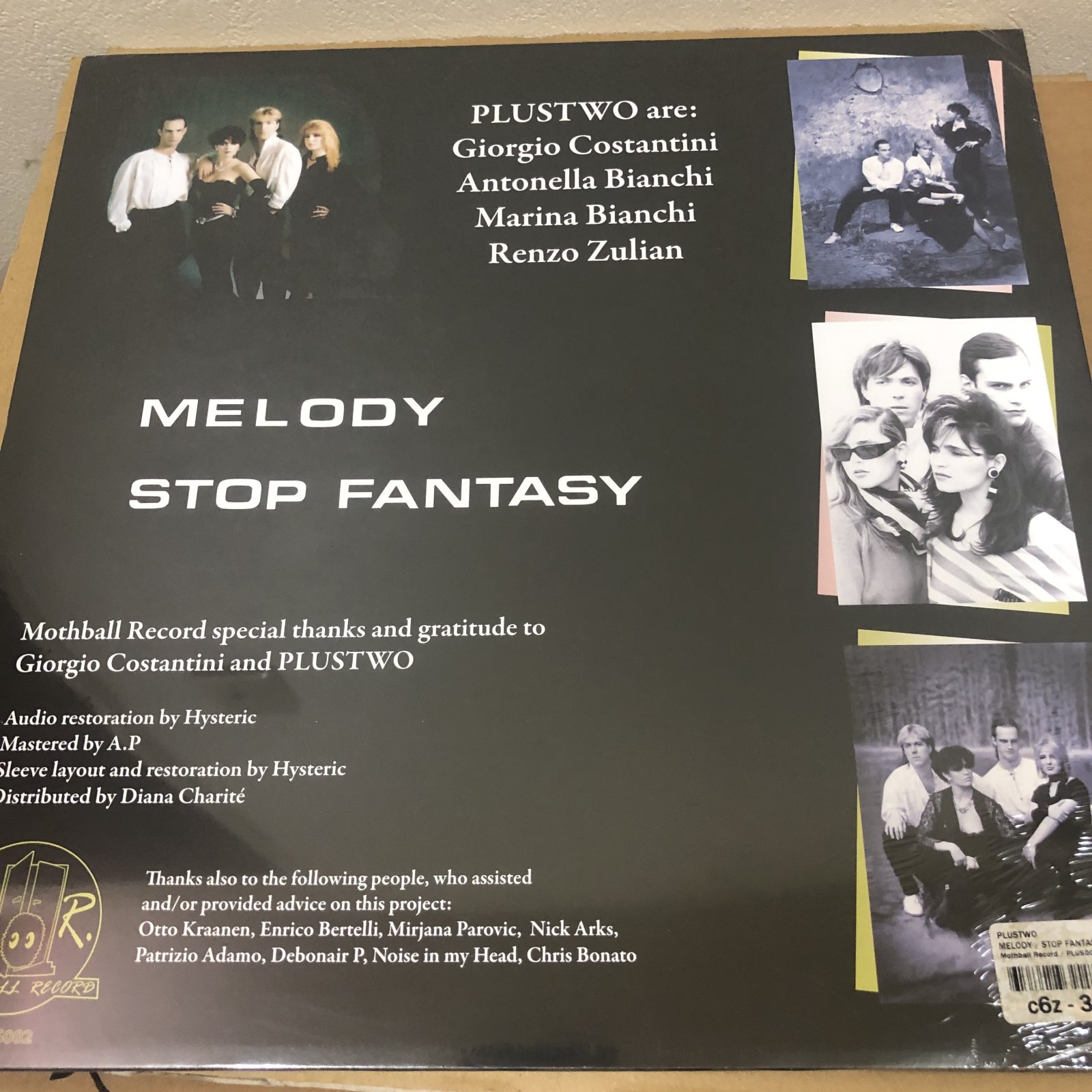 画像: Plustwo - Melody / Stop Fantasy  (Re)