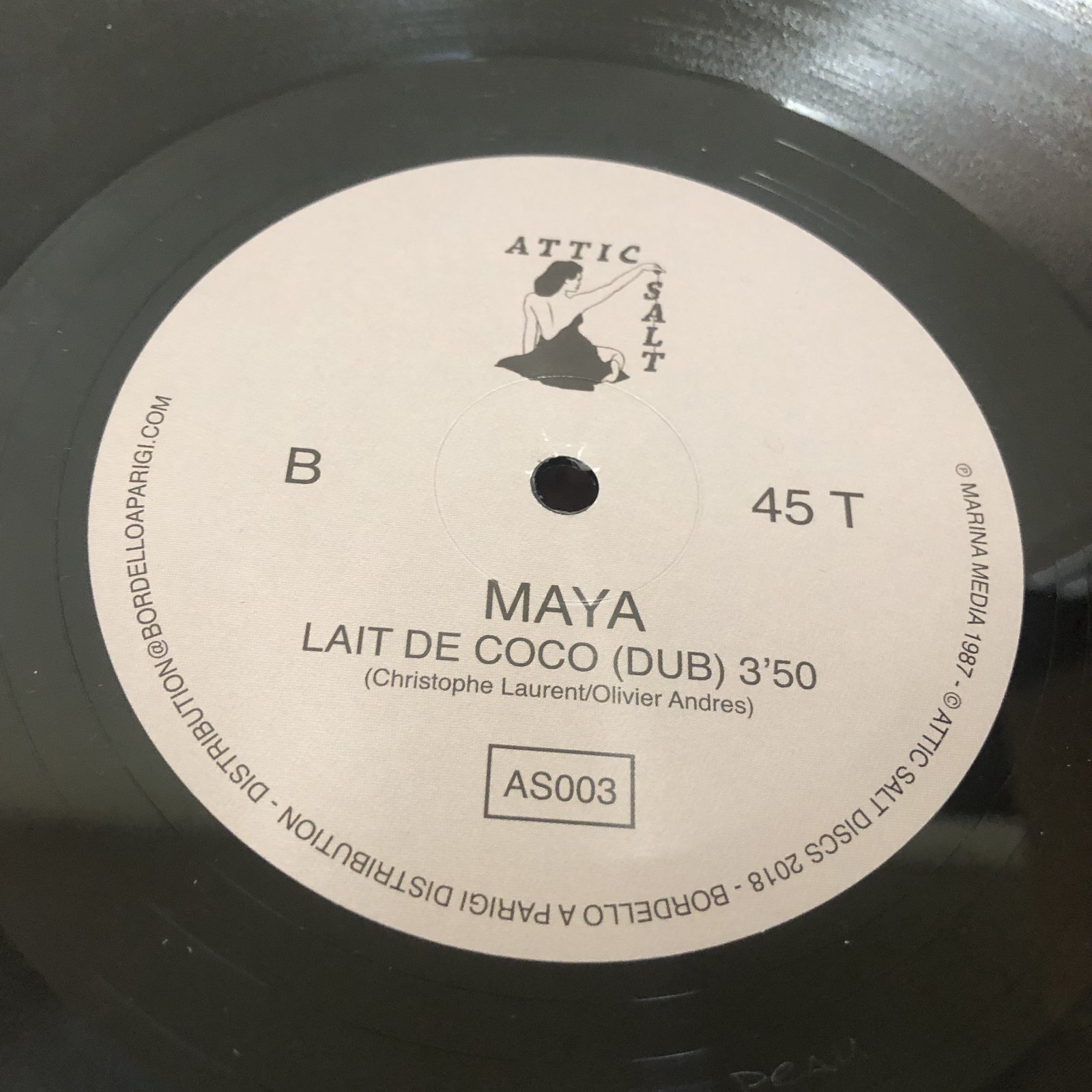 画像: Maya - Lait De Coco  10inch   (Re)