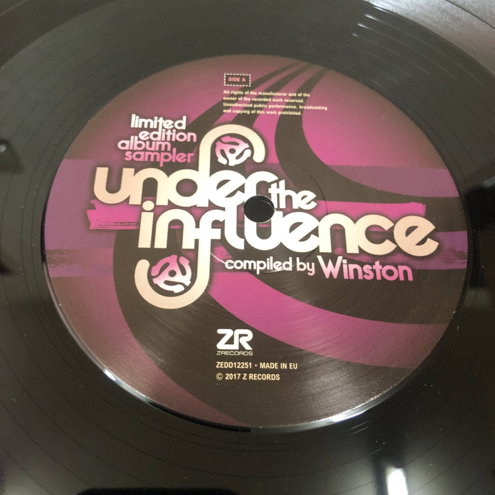 画像: Winston - Under The Influence (Limited Edition Album Sampler)  (Re)