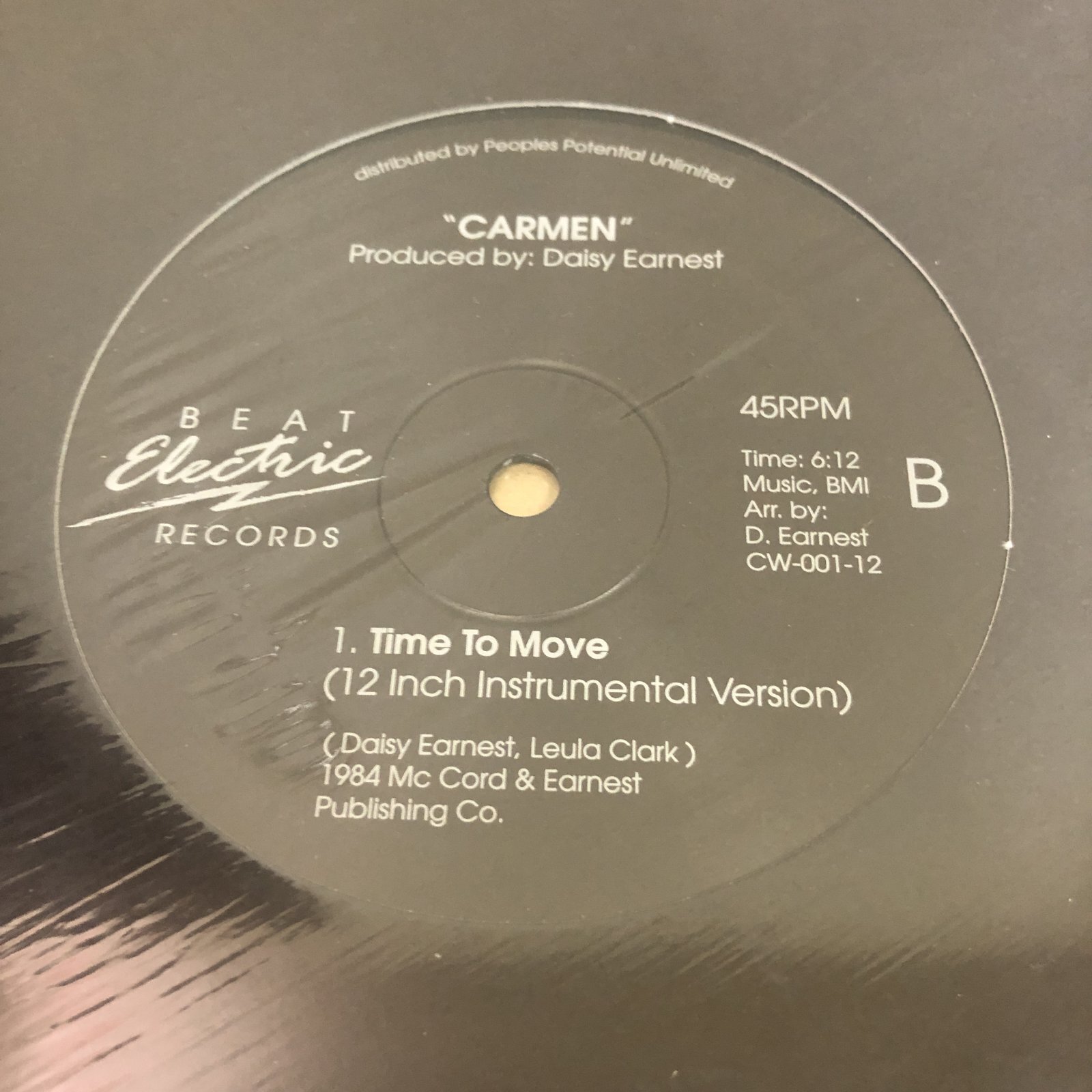 画像: Carmen - Time To Move  (Re)