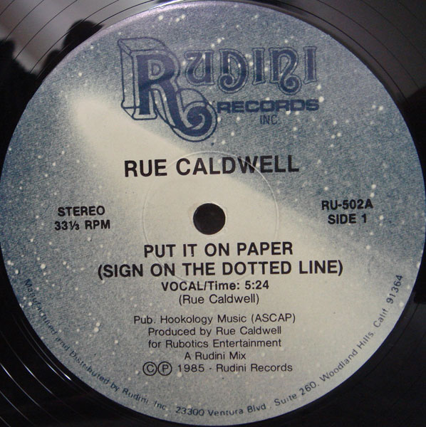 画像1: Rue Caldwell - Put It On Paper