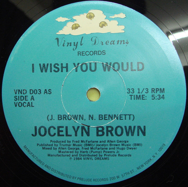 画像1: Jocelyn Brown - I Wish You Would