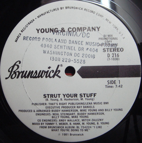 画像: Young & Company - Strut Your Strut