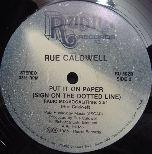 画像: Rue Caldwell - Put It On Paper